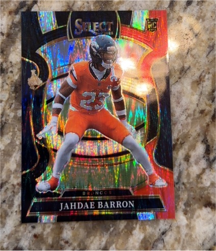 2025 Panini Select #12 Jahdae Barron — front