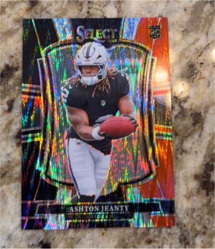 2025 Panini Select #104 Ashton Jeanty — front