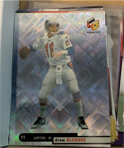 1999 Upper Deck HoloGrFX #33 Drew Bledsoe — front