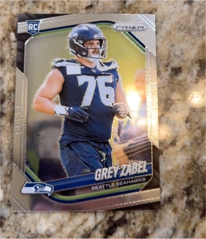 2025 Panini Prizm #387 Grey Zabel — front