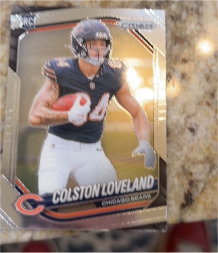 2025 Panini Prizm #319 Colston Loveland — front