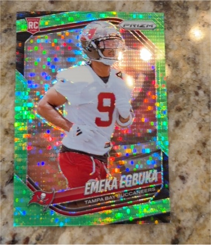 2025 Panini Prizm #351 Emeka Egbuka — front