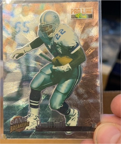 1995 Pro Line Classic Game Breakers #GB23 Emmitt Smith — front