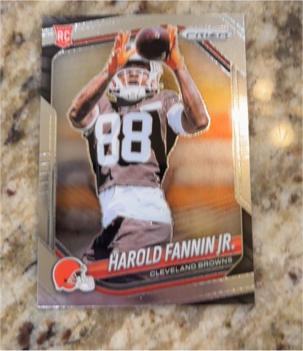 2025 Panini Prizm #399 Harold Fannin Jr. — front