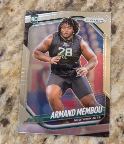 2025 Panini Prizm #357 Armand Membou — front