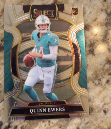 2025 Panini Select #82 Quinn Ewers RC Concourse — front