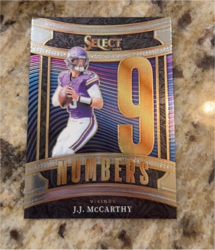 2025 Panini Select #14 J.J. McCarthy — front