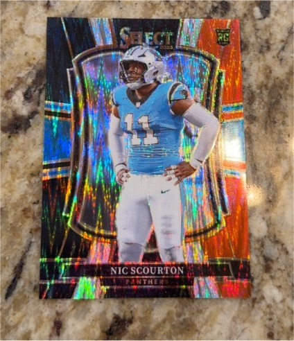 2025 Panini Select #143 Nic Scourton — front