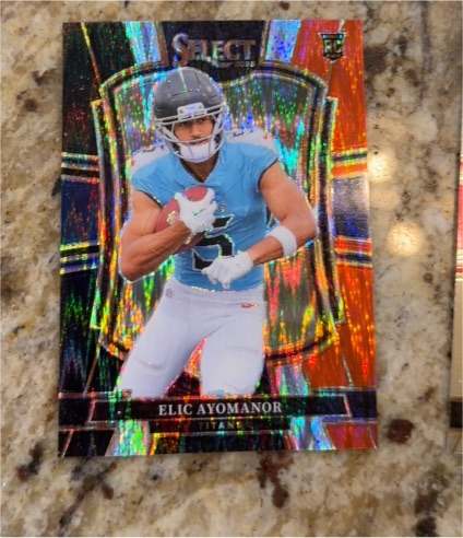 2025 Panini Select #127 Elic Ayomanor — front