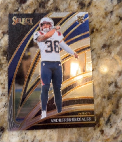 2025 Panini Select Club Level #279 Andres Borregales — front