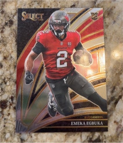2025 Panini Select #237 Emeka Egbuka — front