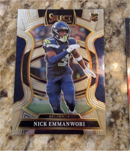 2025 Panini Select #15 Nick Emmanwori — front