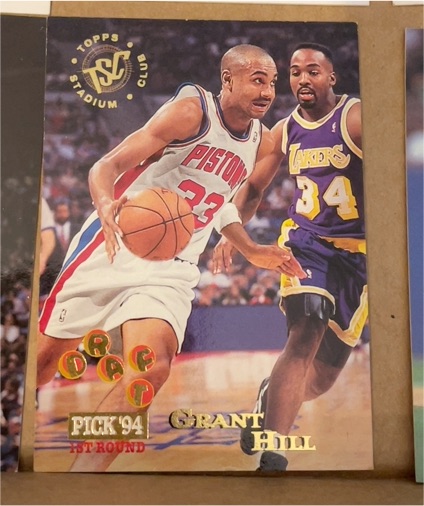 1994-95 Topps Stadium Club #195 Grant Hill — front