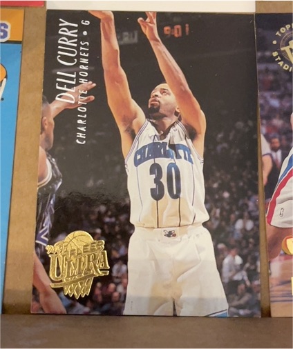 1994-95 Fleer Ultra #19 Dell Curry — front