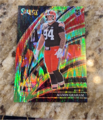 2025 Panini Select #256 Mason Graham — front