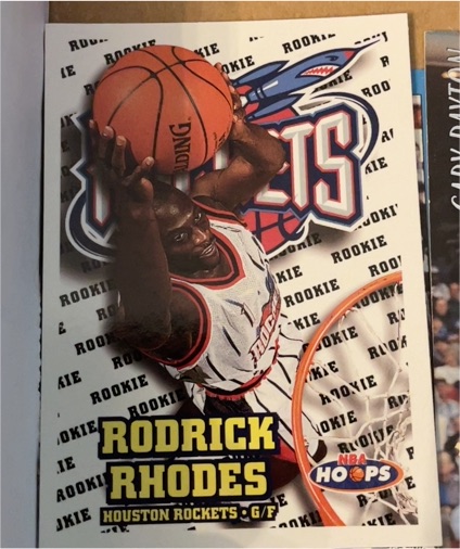 1997-98 Hoops #179 Rodrick Rhodes — front