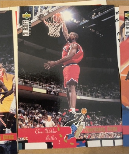 1995-96 Upper Deck Collector's Choice #200 Chris Webber — front