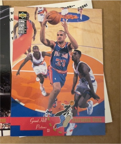 1995-96 Upper Deck Collector's Choice #198 Grant Hill — front