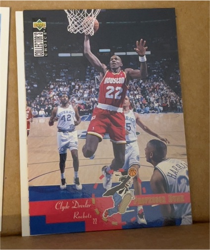 1995-96 Upper Deck Collector's Choice #199 Clyde Drexler — front