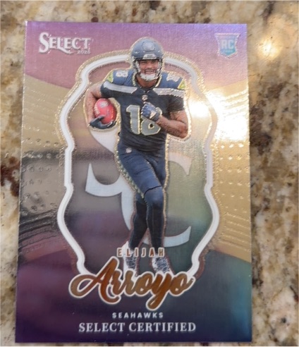 2025 Panini Select Certified Rookies #24 Elijah Arroyo — front