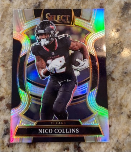 2025 Panini Select #35 Nico Collins — front