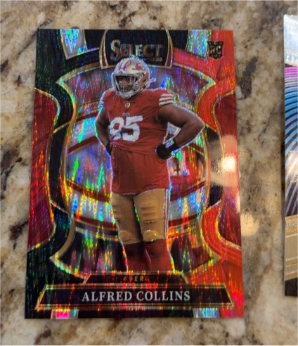 2025 Panini Select Concourse #17 Alfred Collins — front