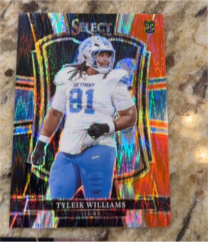 2025 Panini Select #169 Tyleik Williams — front