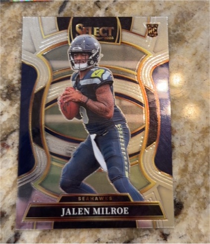 2025 Panini Select #14 Jalen Milroe — front