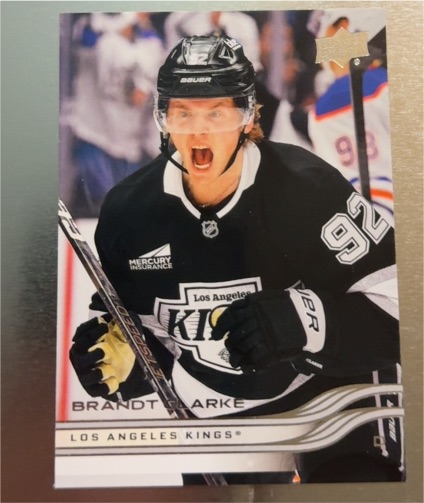 2025-26 Upper Deck #328 Brandt Clarke — front