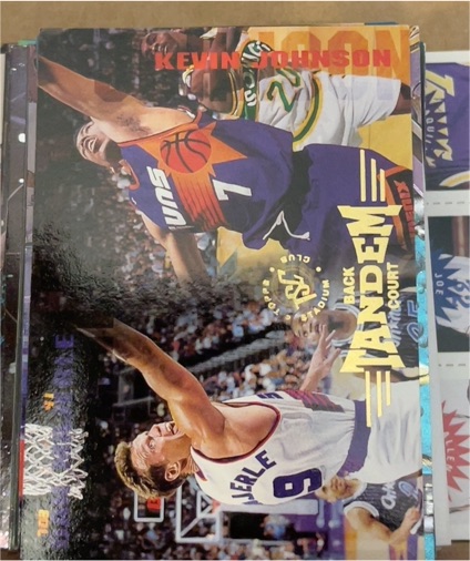 1994-95 Topps Stadium Club #228 Kevin Johnson / Dan Majerle — front