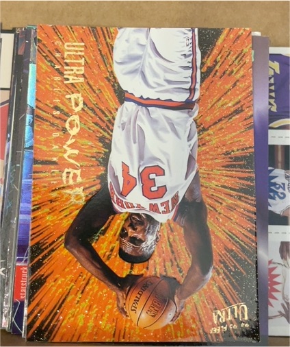 1994-95 Fleer Ultra #7 Charles Oakley Ultra Power — front
