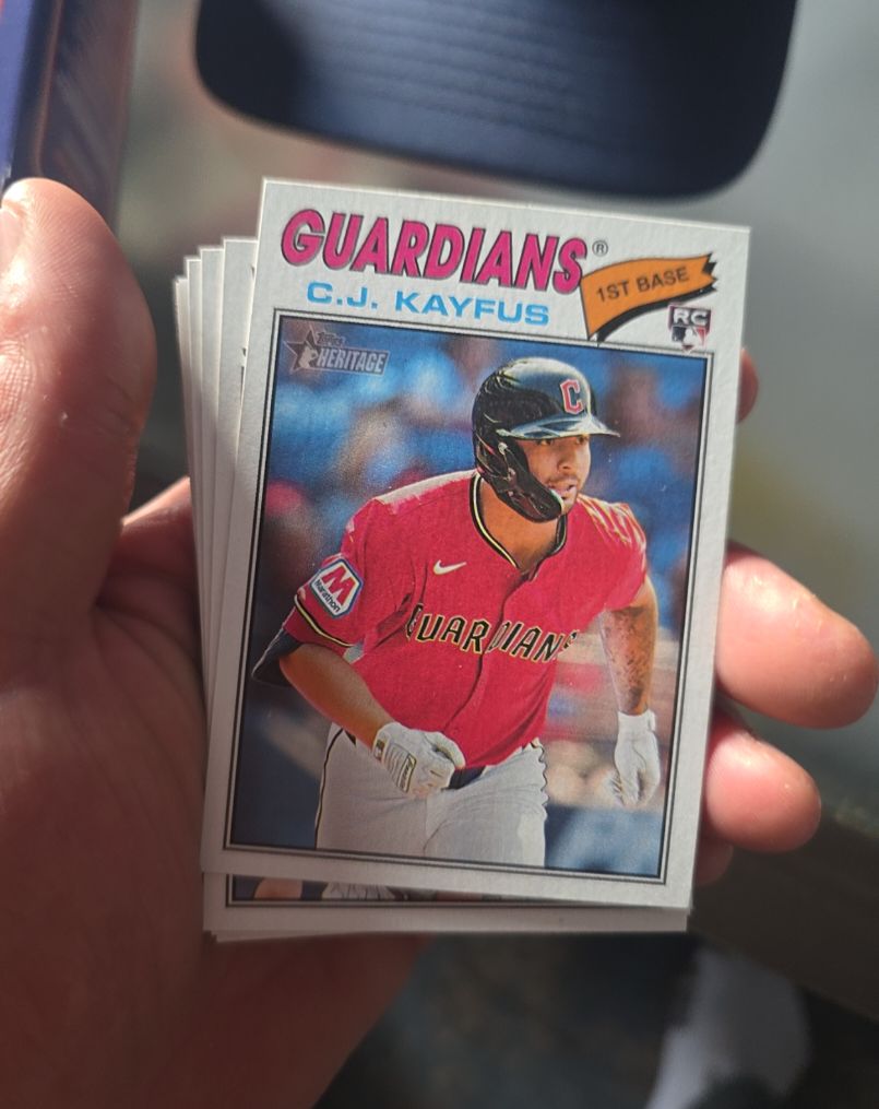 2026 Topps Heritage #364 C.J. Kayfus — front