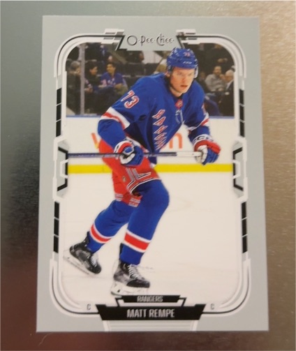 2025-26 O-Pee-Chee #487 Matt Rempe — front