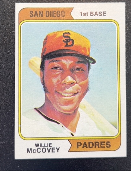 1974 Topps #250 Willie McCovey — front