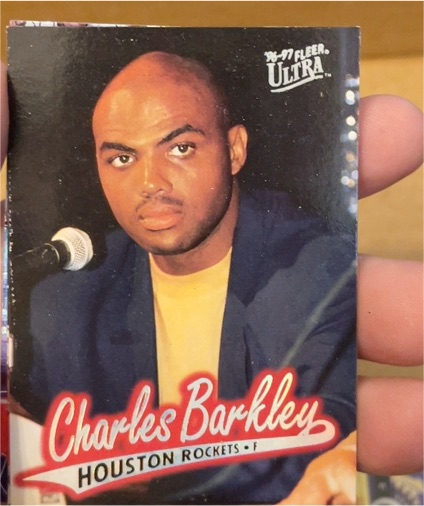 1996-97 Fleer Ultra #39 Charles Barkley — front