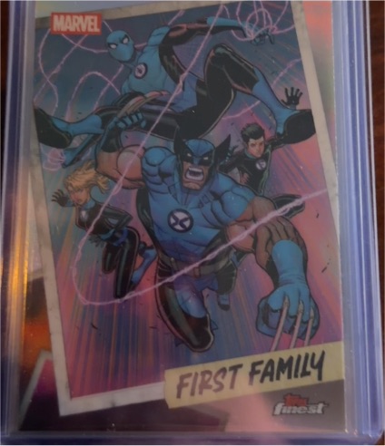 2026 Topps Finest Fantastic Four First Family #FF-17 — front