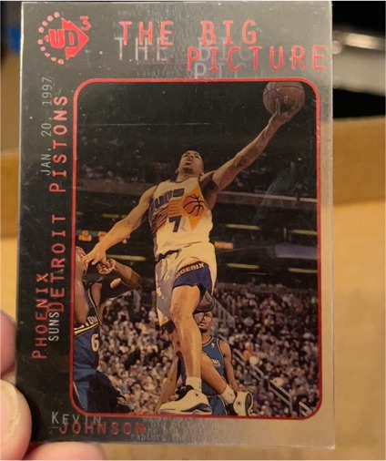 1997-98 Upper Deck UD3 The Big Picture #51 Kevin Johnson — front