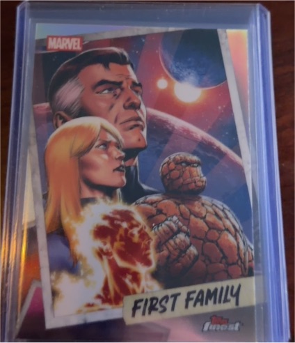 2026 Topps Finest Fantastic Four First Family #FF-05 — front
