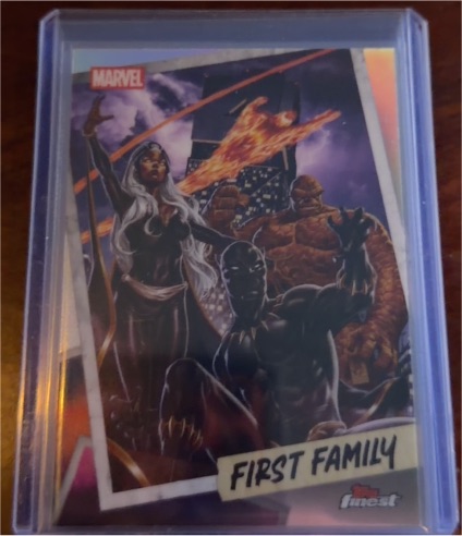 2026 Topps Finest Fantastic Four First Family #FF-09 — front