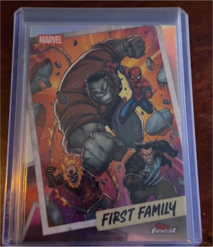 2026 Topps Finest Fantastic Four First Family #FF-16 — front