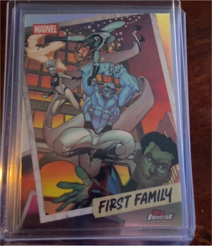 2026 Topps Finest Fantastic Four First Family #FF-10 — front