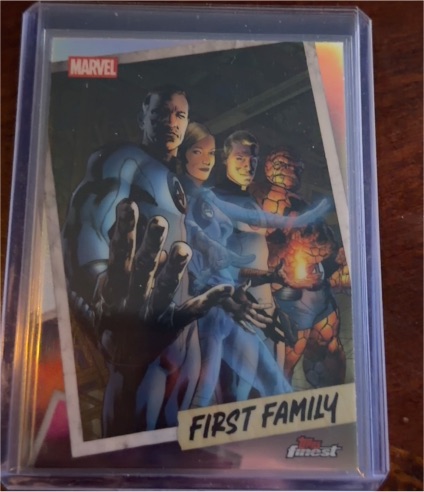 2026 Topps Finest Fantastic Four First Family #FF-03 — front