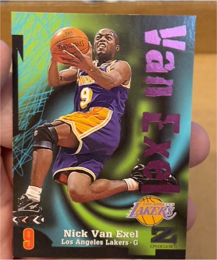1997-98 SkyBox Z-Force #9 Nick Van Exel — front
