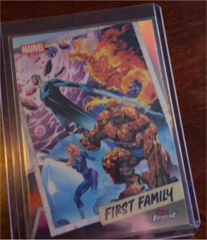 2026 Topps Finest Fantastic Four First Family #FF-02 — front