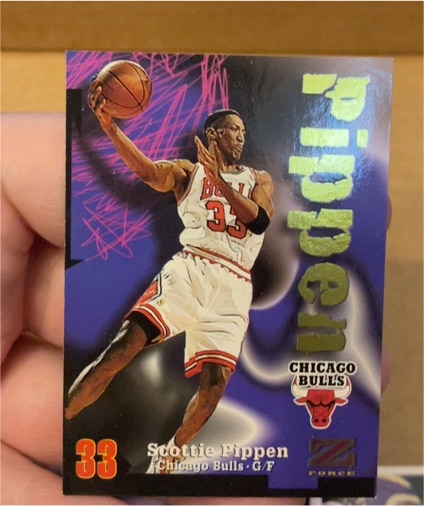 1997 SkyBox Z-Force #66 Scottie Pippen — front