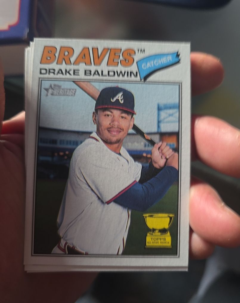 2026 Topps Heritage #209 Drake Baldwin — front