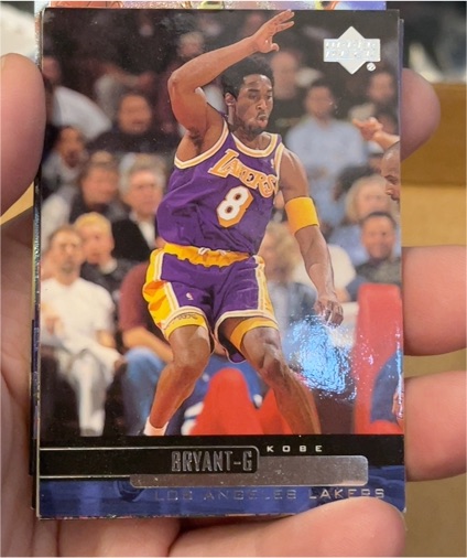 1999-00 Upper Deck #58 Kobe Bryant — front