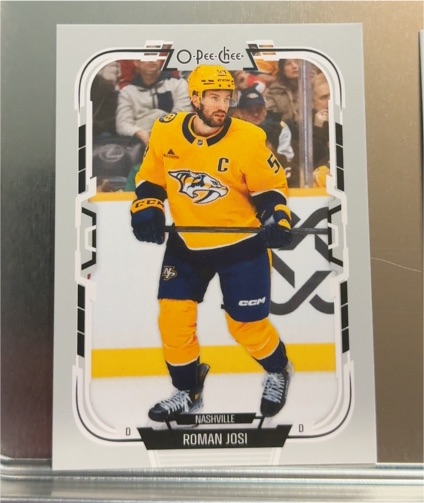 2025-26 O-Pee-Chee #28 Roman Josi — front