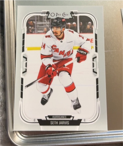 2025-26 O-Pee-Chee #231 Seth Jarvis — front