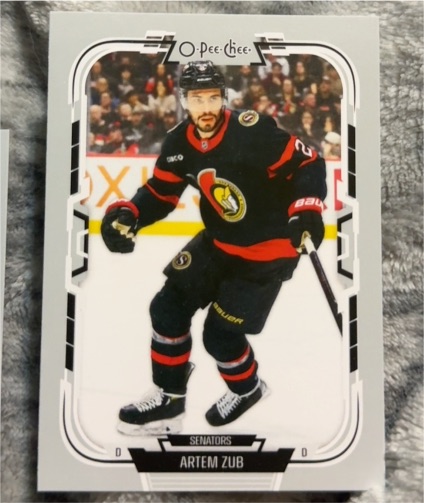 2025-26 O-Pee-Chee #159 Artem Zub — front